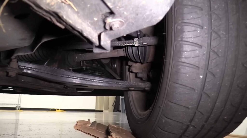 car suspension inspection image